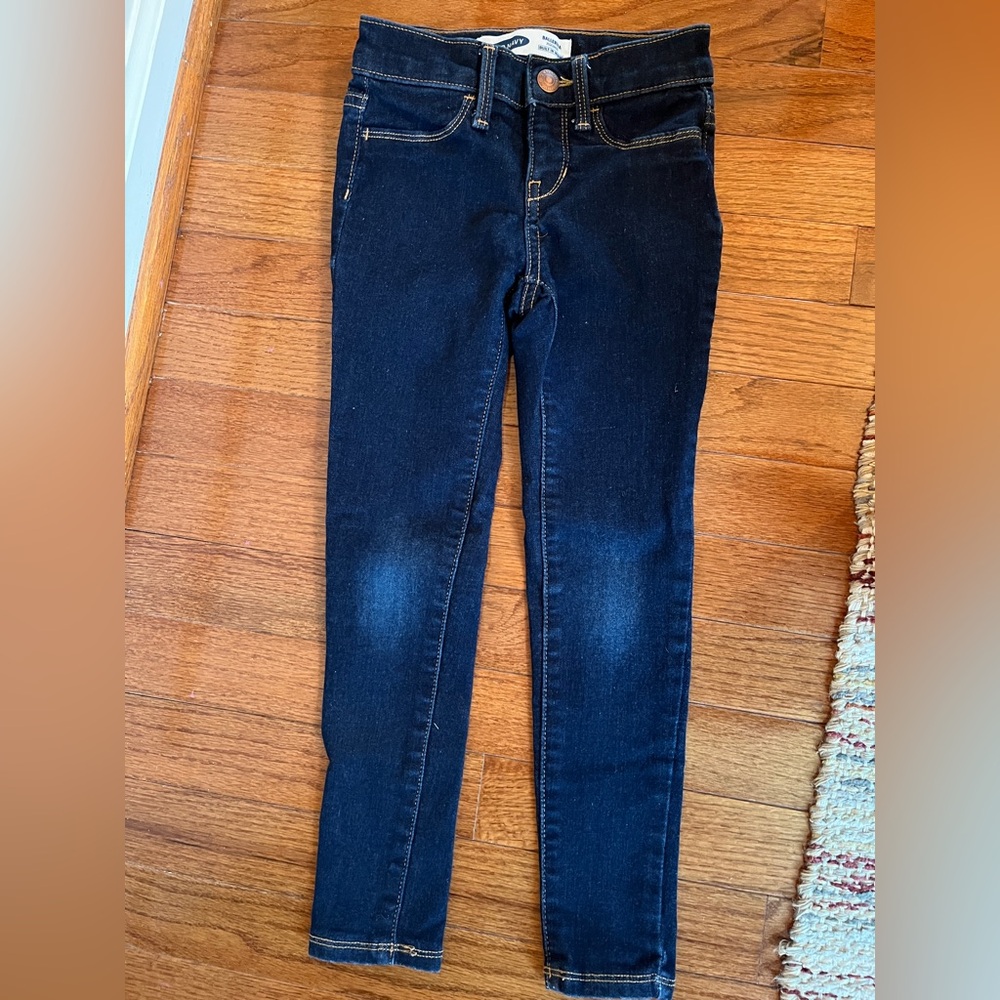 Old Navy Girls Ballerina Jeggings, Built-in-Warm, Size 6